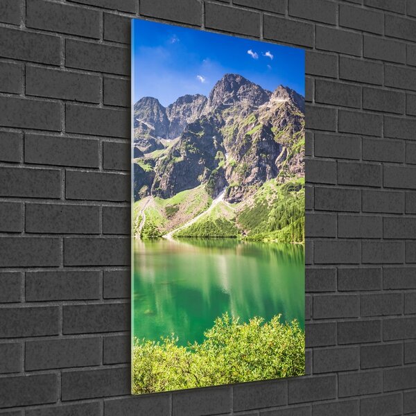 Üvegfotó Marine szem tatry
