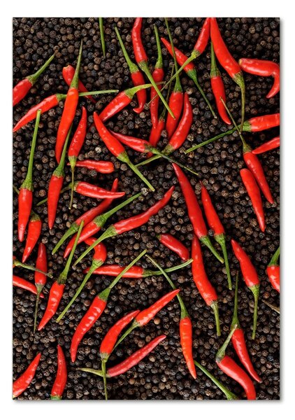 Photo kép üveg Chilit