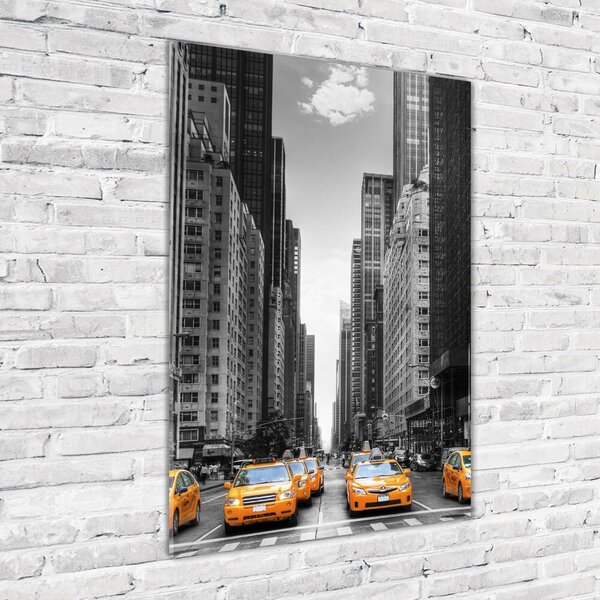 Üvegkép falra New york taxi
