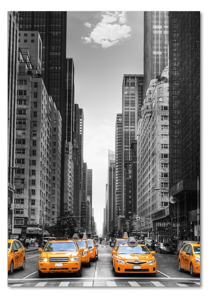 Üvegkép falra New york taxi