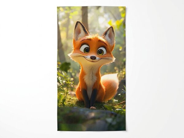 Gyorsan száradó strand fürdőlepedő VULPINA színes 70 x 140 cm, 100% mikroszál