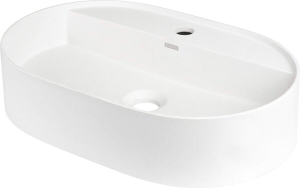 Deante Silia, gránit munkalap mosogató 550x350x125mm, fehér matt, DEA-CQS_AU6B