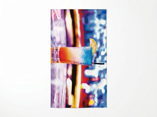Gyorsan száradó XXL strand fürdőlepedő FRIZZEL színes 150 x 210 cm, 100% mikroszál