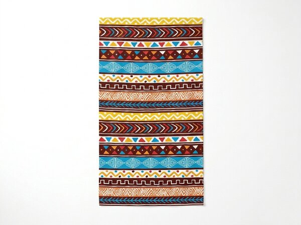 Gyorsan száradó XXL strand fürdőlepedő AZTECA színes 150 x 210 cm, 100% mikroszál