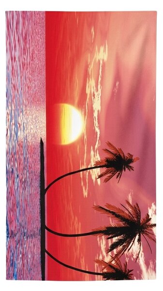 Gyorsan száradó XXL strand fürdőlepedő SERENA színes 150 x 210 cm, 100% mikroszál