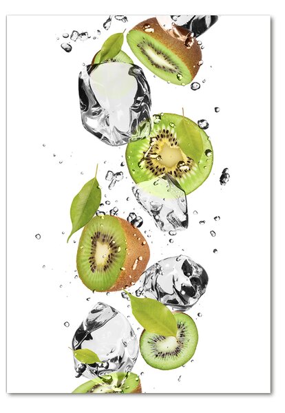 Photo kép üveg Kiwi és víz