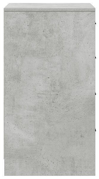 VidaXL Oldalszekrény Beton Szürke 40x41x75 cm Forgácslap
