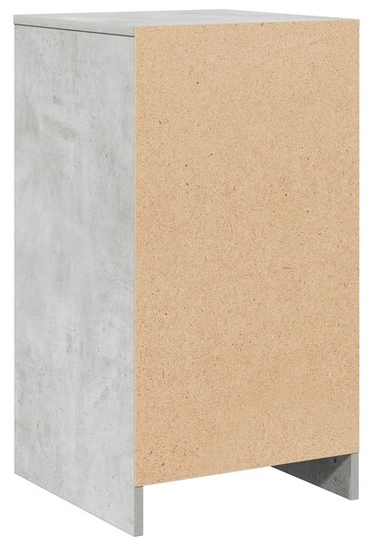 VidaXL Oldalszekrény Beton Szürke 40x41x75 cm Forgácslap