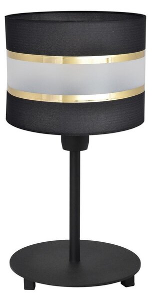 Helam Asztali lámpa HELEN 1xE27/60W/230V fekete/arany HE1212