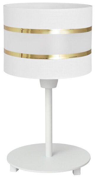 Helam Asztali lámpa HELEN 1xE27/60W/230V fehér/arany HE1200