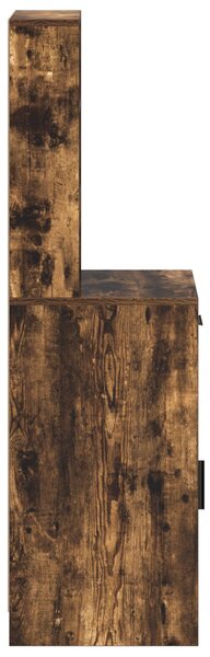 VidaXL Magasfiú fiókkal Füstölt tölgy 40 x 40,5 x 135 cm Faanyag