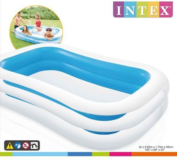 Intex - családi medence - 262 x 175 cm - 03467
