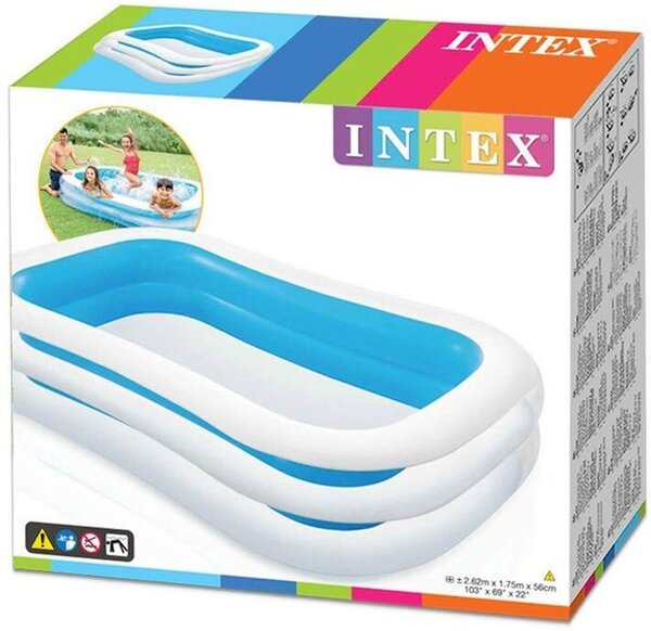 Intex - családi medence - 262 x 175 cm - 03467