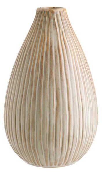 SANDY váza, bézs 25cm