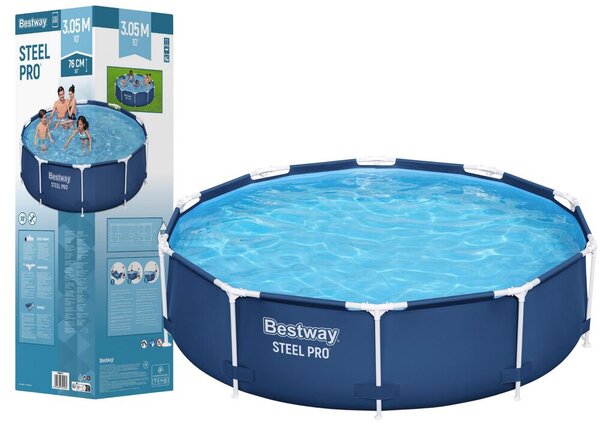 Bestway Steel Pro Medence - 305x76 cm
