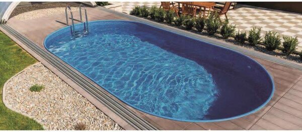 Ibiza Ovális Medence - 7x3,5m