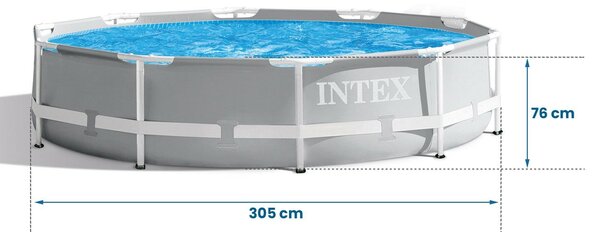 Intex kerti medence kerettel Prism Frame 366 x 76 cm 6 az 1-ben 26710
