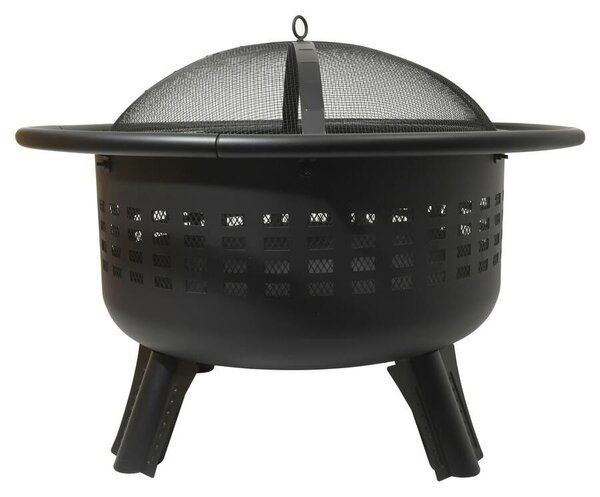 Tűzrakóhely szikrafogóval grillráccsal MERAPI