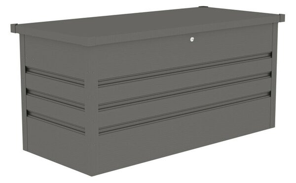 Kerti doboz G21 Denver 400 L, fémszürke