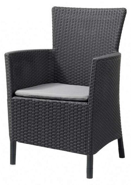 ALLIBERT ROSARIO BALCONY polyrattan kerti bútor garnitúra - grafit ()