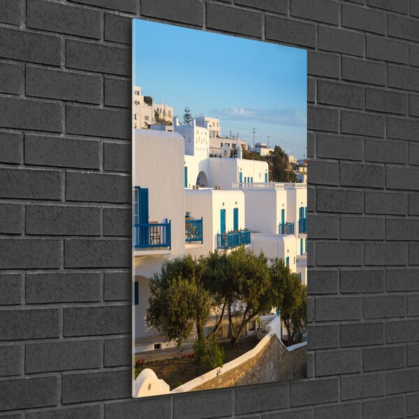 Üvegkép falra Mykonos görögország