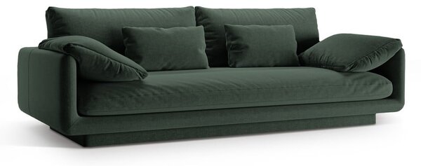 Sötétzöld kanapé 220 cm Torino – Micadoni Home