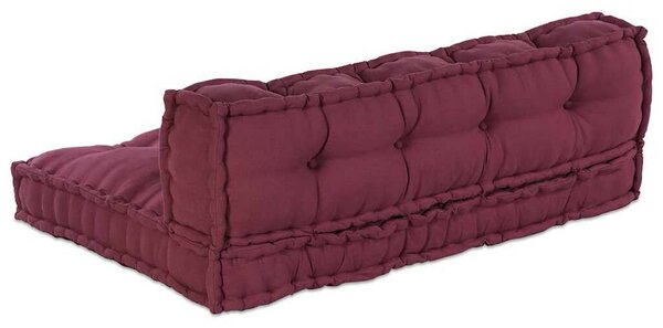 VidaXL Pallet Sofa Párna 2 pcs Bordó szövet