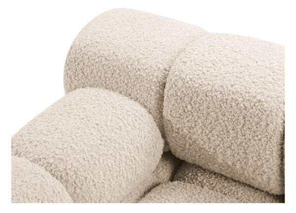 Bézs buklé moduláris kanapé 188 cm Bellis – Micadoni Home