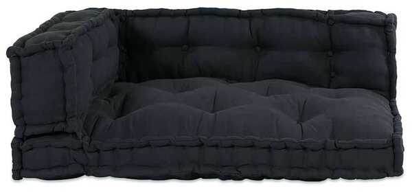 VidaXL Pallet Sofa Párna 3 pcs Antracit szövet