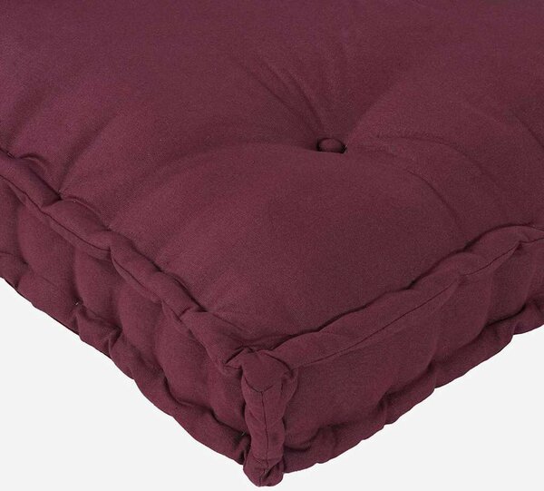 VidaXL Pallet Sofa Párna 2 pcs Bordó szövet