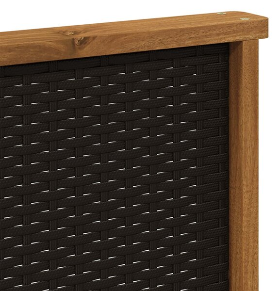 VidaXL Kültéri kanapé szett párnával 9 pcs Természetes és krémszínű
