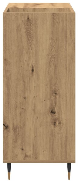 VidaXL Rekeszes Szekrény Régi Fa 84,5x38x89 cm Műanyag Fa