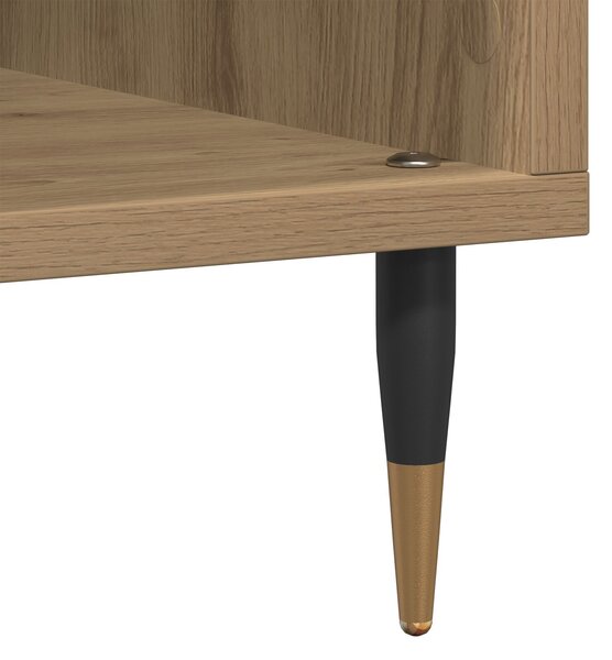 VidaXL Rekeszes Szekrény Régi Fa 84,5x38x89 cm Műanyag Fa