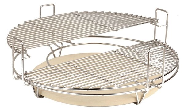 M grillrács rendszer + deflektor / indirekt sütőkő