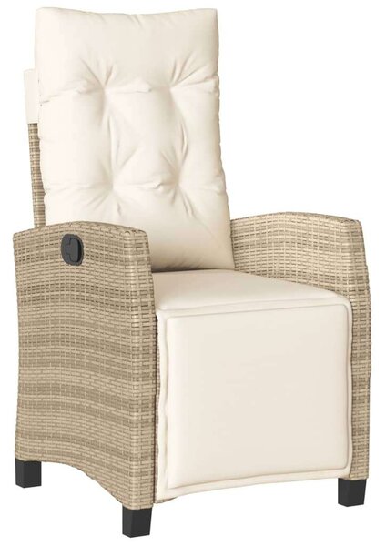 VidaXL Polyrattan Kerti Garnitúra - 3 részes - Bézs