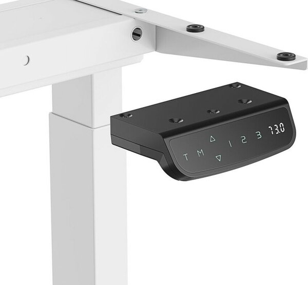 Profi elektromosan állítható magasságú íróasztal 120x67cm Craft tölgy | Dupla motor - Memória - USB - Nagy teherbírás | LVN System Control Pro