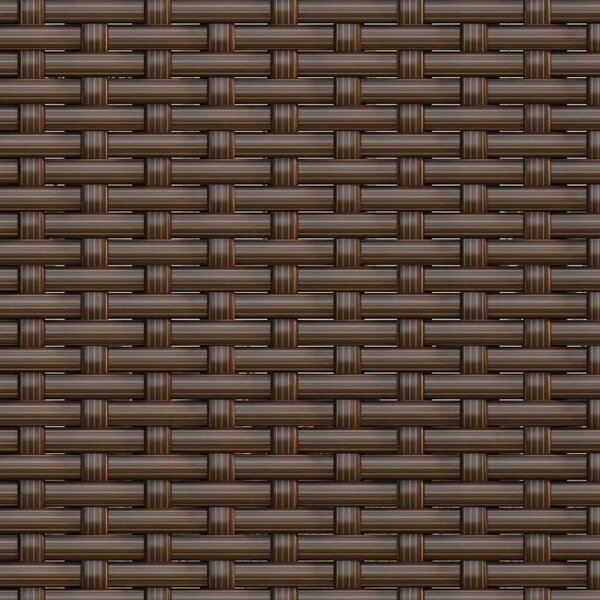 Polyrattan Kerti Ülőgarnitúra - 3 részes - Barna