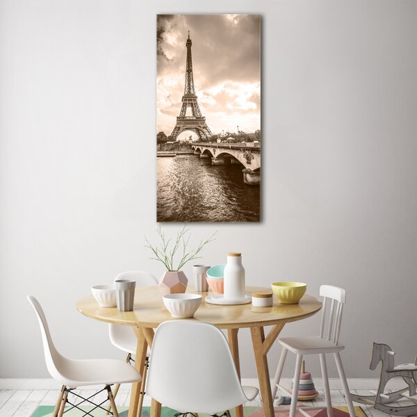 Üvegkép falra Párizsi eiffel-torony