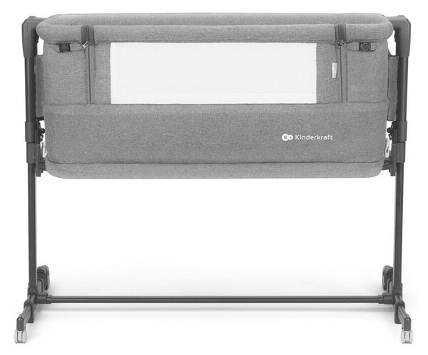 Kinderkraft Neste Grow Co-Sleeper kiságy, sötétszürke