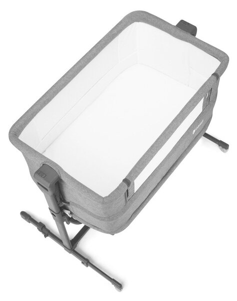 Kinderkraft Neste Grow Co-Sleeper kiságy, sötétszürke