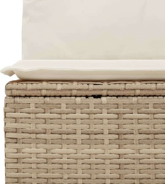 VidaXL Polyrattan Kerti Ülőgarnitúra - 9 részes - Bézs