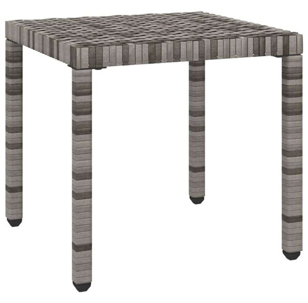 Polyrattan Napozóágy Szett - 2 db - Szürke