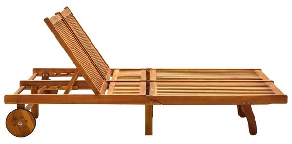 VidaXL Két Személyes Akácfa Napozóágy - 199cm