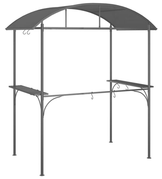 Grillező Pavilon - Acél - 220x115x230 cm