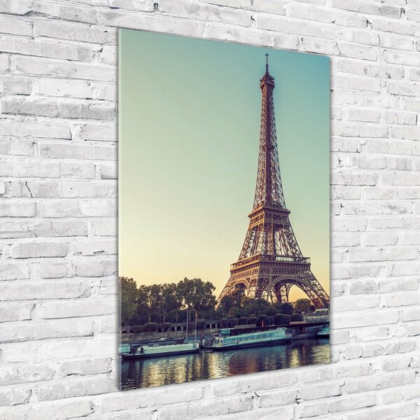 Üvegkép falra Párizsi eiffel-torony