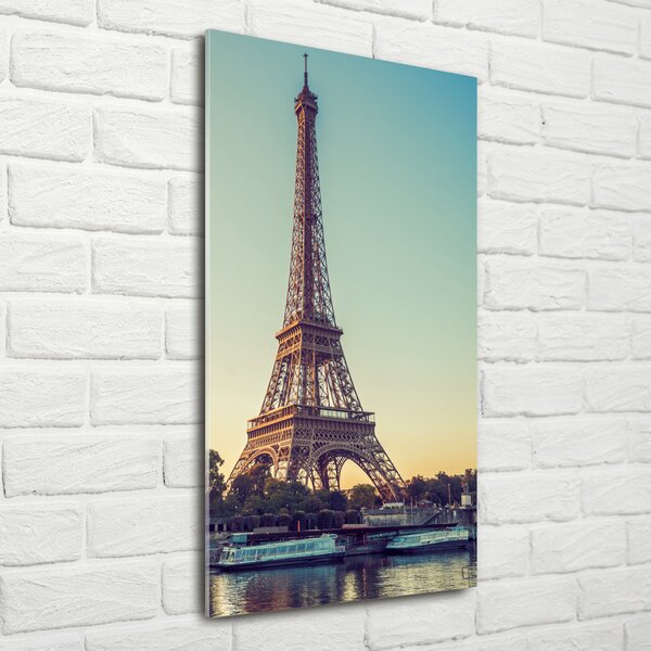 Üvegkép falra Párizsi eiffel-torony