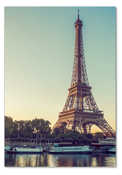 Üvegkép falra Párizsi eiffel-torony