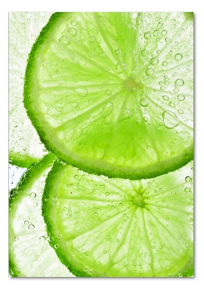 Üvegfotó Lime víz alatt