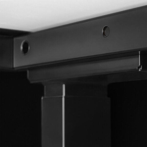 Profi elektromosan állítható magasságú íróasztal 120x80cm fehér | Dupla motor - Memória - USB - Nagy teherbírás | LVN System Control Pro