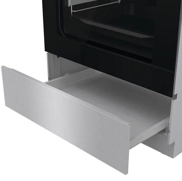 Gorenje GKS6C71XF Kombinált tűzhely, 71L, 4 főzőzóna, FrozenBake, A energiaosztály